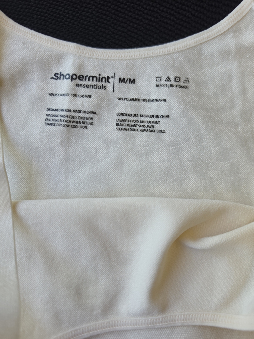 Shapermint Essentials Cream Support Tank Top